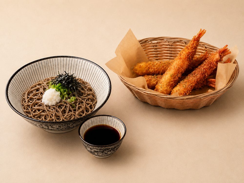 Shrimp Tempura Soba Set